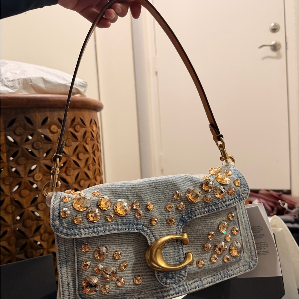 Coach Denim tabby with crystals 26 *** SOLD DO NOT BUY****